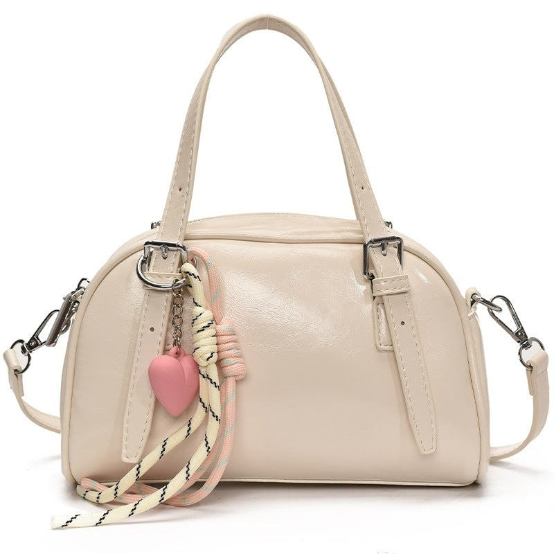 Korean Style Niche Summer Small Square Shell Shoulder Bag – Elegant Women’s PU Handbag