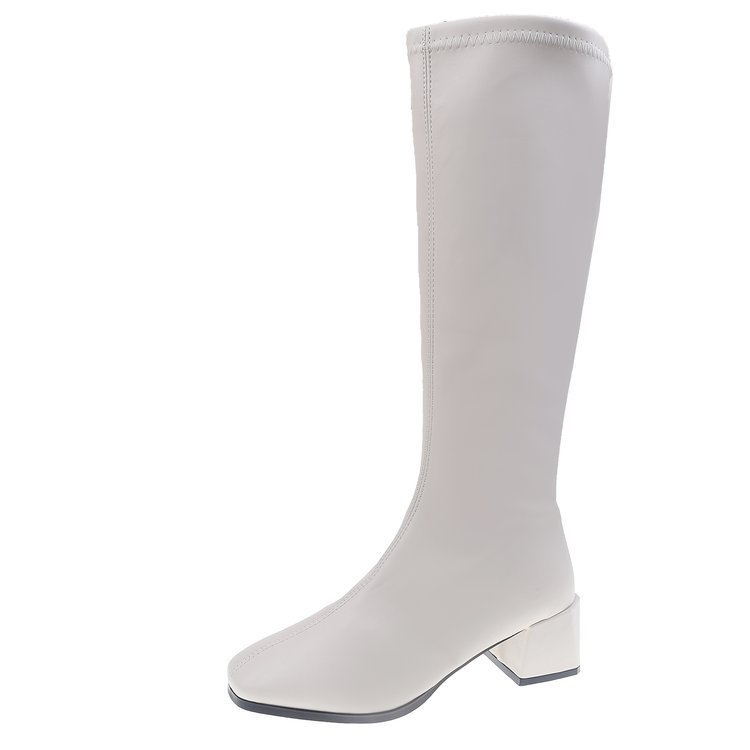 Bottes Cavaliers Femme à Talons Hauts – Élégantes et Affinantes, PU, Tailles 35–42