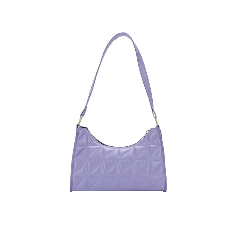 Sac Bandoulière Femme – Style Classique, Forme Losange, Couleurs Fraîches