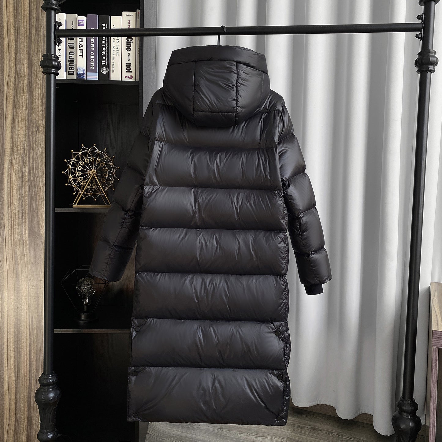 Doudoune Femme Mi-longue en Duvet de Canard Blanc – Ultra Chaude, Hiver