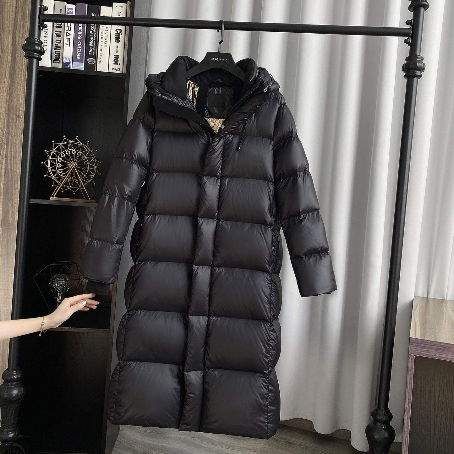 Doudoune Femme Mi-longue en Duvet de Canard Blanc – Ultra Chaude, Hiver