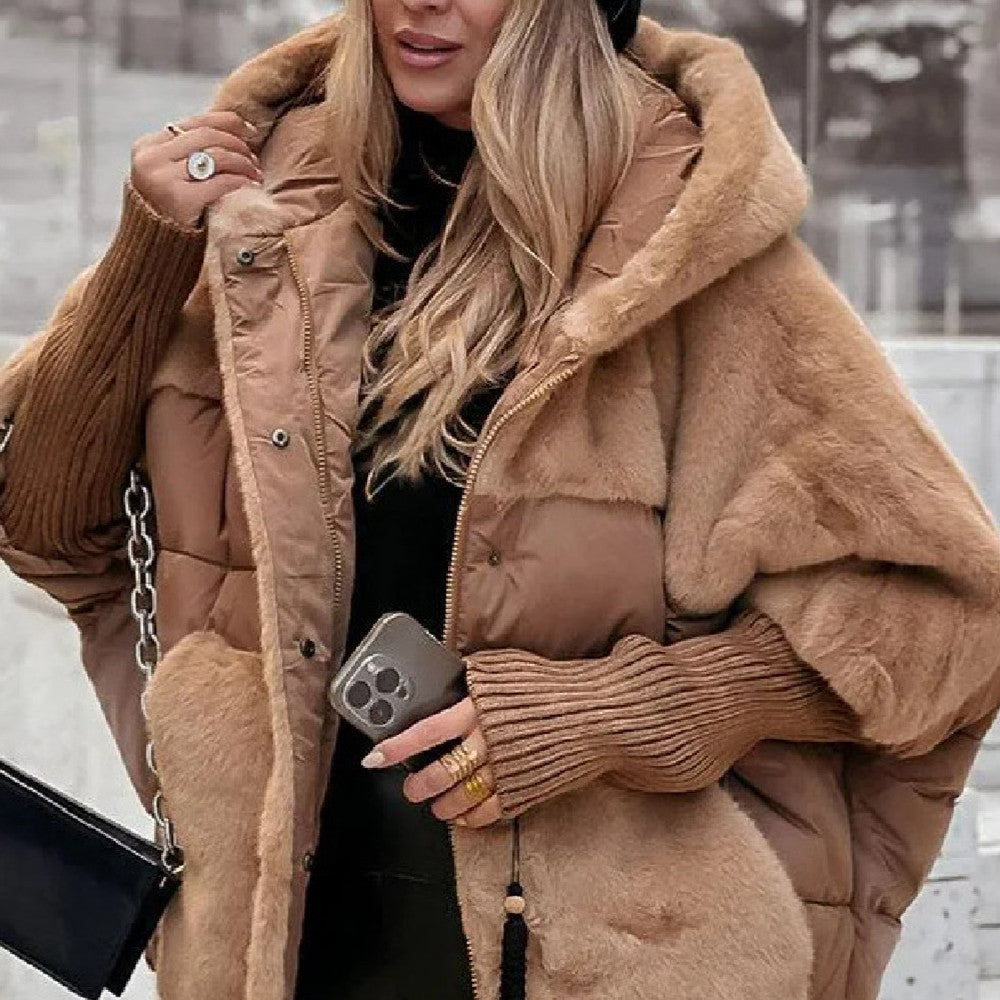 Doudoune Femme Ample – Veste Hiver Mode en Coton
