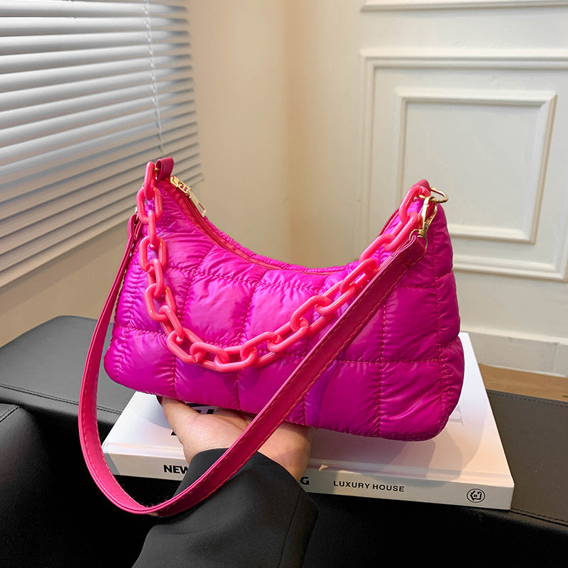 Sac Bandoulière Femme – Style Mode, Couleur Unie, Sac Polyvalent