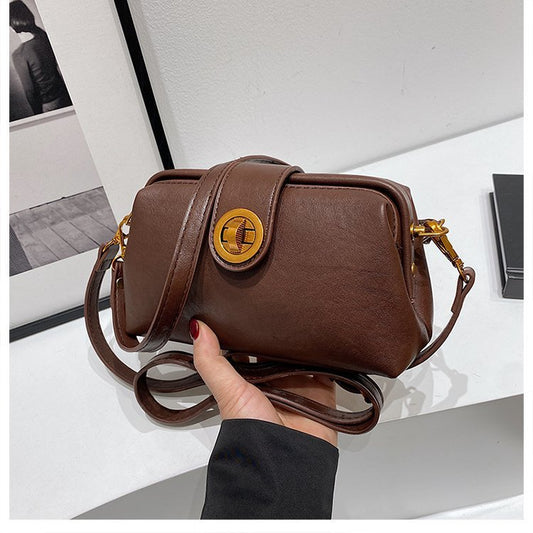 Retro Frosted Crossbody Bag for Women – Autumn & Winter