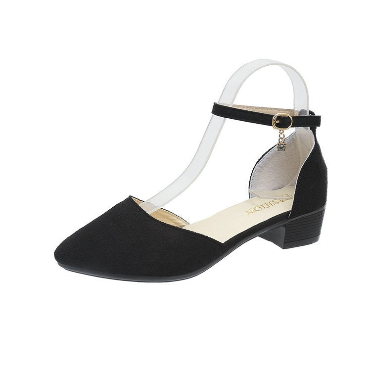 Sandales Romaine Fermées Femme – Bout Rond, Bride à Boucle, Plateforme