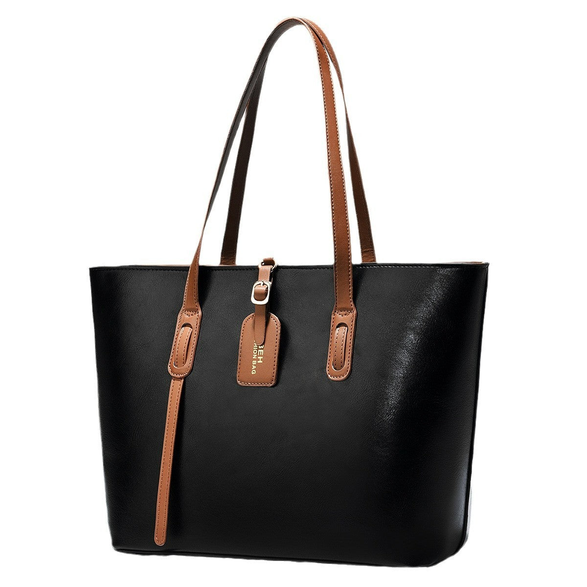 Leather Pattern Bucket Shoulder Messenger Bag – Versatile PU Handbag, High Quality & Urban Simplicity