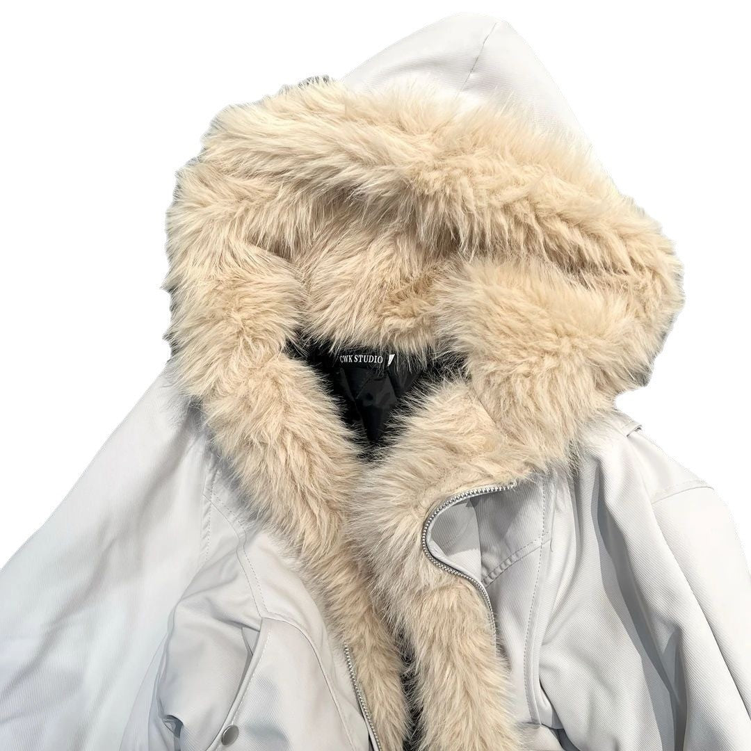 Manteau Épais à Capuche Homme – Style Décontracté, Chaud et Confortable