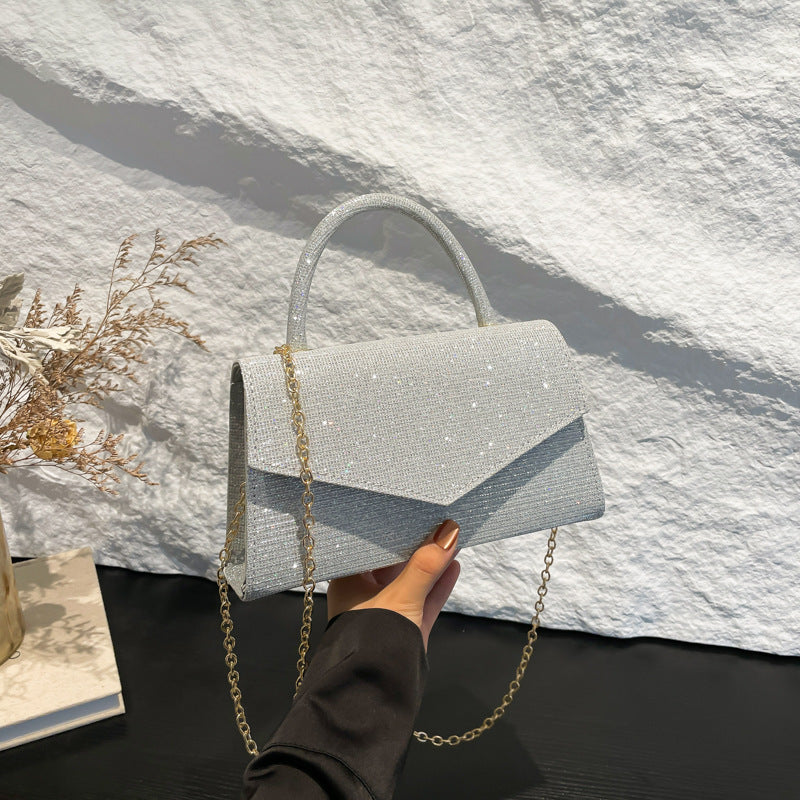 Sac Bandoulière Femme Petite Forme Carrée – Style Diamant, PU Haut de Gamme, Mode Street Trend