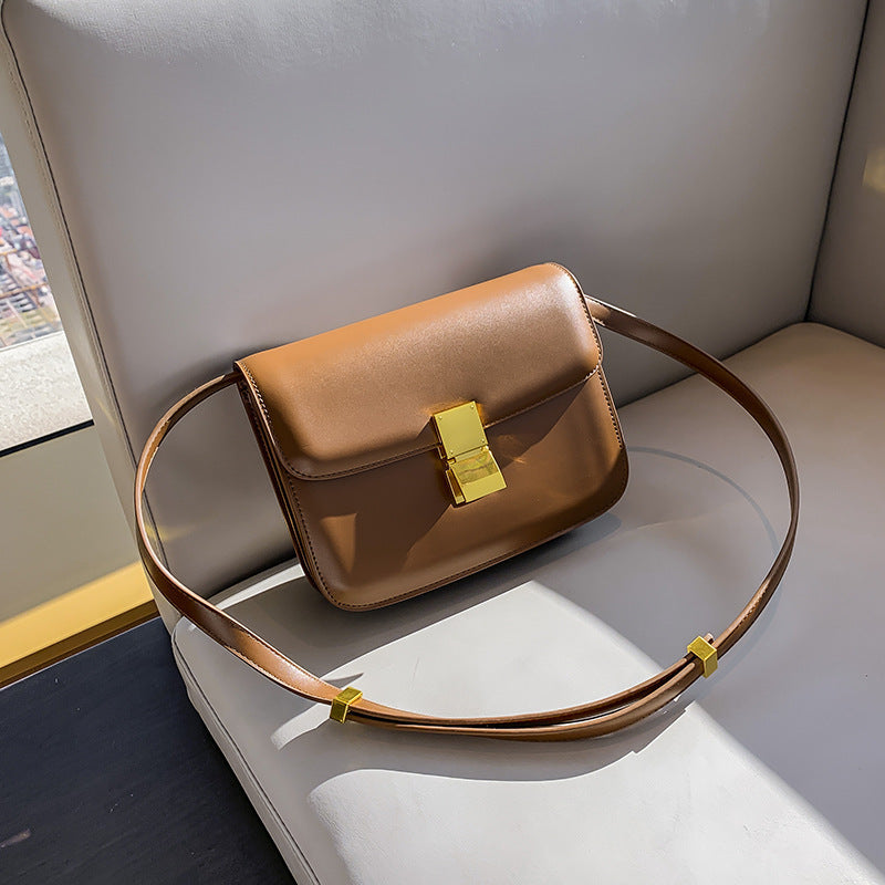 Sac Bandoulière Rétro Femme – Cuir Synthétique, Style Européen et Américain