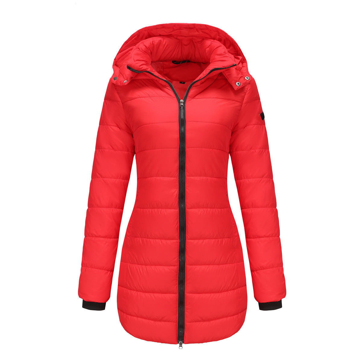Veste Matelassée Imperméable Femme – Manches Longues, Chaude et Décontractée