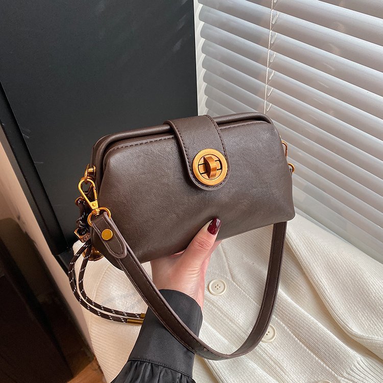 Retro Frosted Crossbody Bag for Women – Autumn & Winter