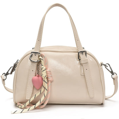 Korean Style Niche Summer Small Square Shell Shoulder Bag – Elegant Women’s PU Handbag