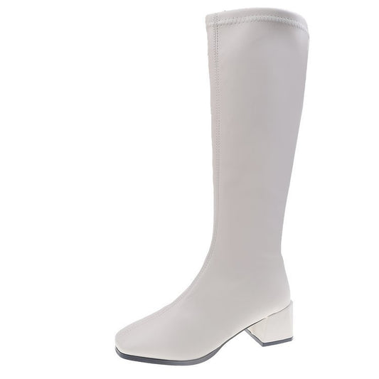 Bottes Cavaliers Femme à Talons Hauts – Élégantes et Affinantes, PU, Tailles 35–42
