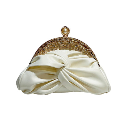 Pochette Mini Femme Haut de Gamme – Clutch Diamant, PU Douce, Style Fashion