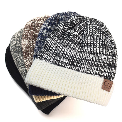 Bonnet Tricoté Femme/Homme – Doublure Polaire – Confortable et Chaud – Taille Unique