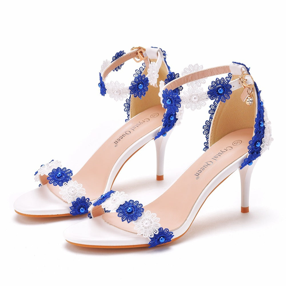 Sandales Été Femme Perles – Style Coloré, Bout Ouvert, Légères & Résistantes