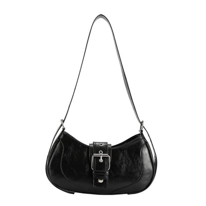 Sac Épaule Femme – Style Rétro Été, PU Uni, Décontracté et Tendance