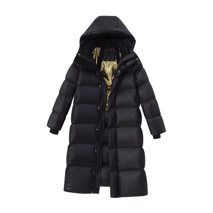 Doudoune Femme Mi-longue en Duvet de Canard Blanc – Ultra Chaude, Hiver