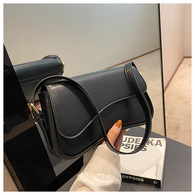 Sac Bandoulière Urbain Femme – Fermeture Aimantée, PU, Style Simple et Tendance