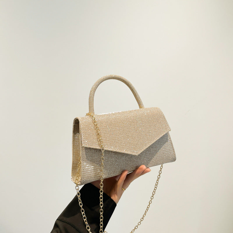 Sac Bandoulière Femme Petite Forme Carrée – Style Diamant, PU Haut de Gamme, Mode Street Trend