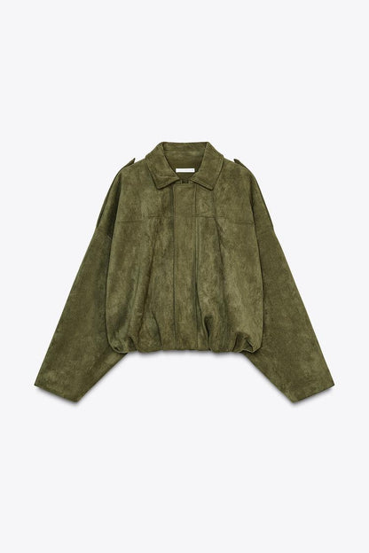 Chemise Femme à Col Revers Style Décontracté – Manches Longues – 100% Polyester – Coupe Courte