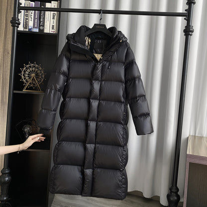 Doudoune Femme Mi-longue en Duvet de Canard Blanc – Ultra Chaude, Hiver