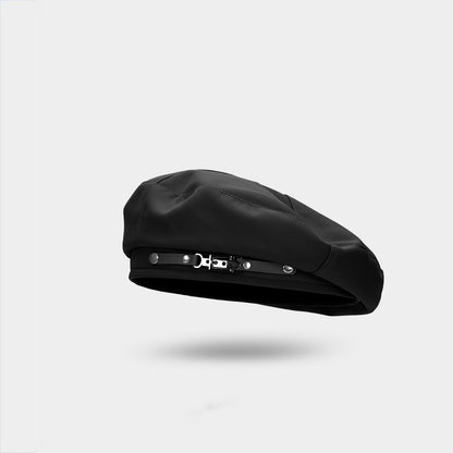 Béret Peintre Chic – Casquette Mode Unisexe Noir & Neutres