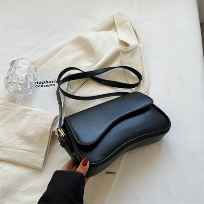 Sac Bandoulière Urbain Femme – Fermeture Aimantée, PU, Style Simple et Tendance