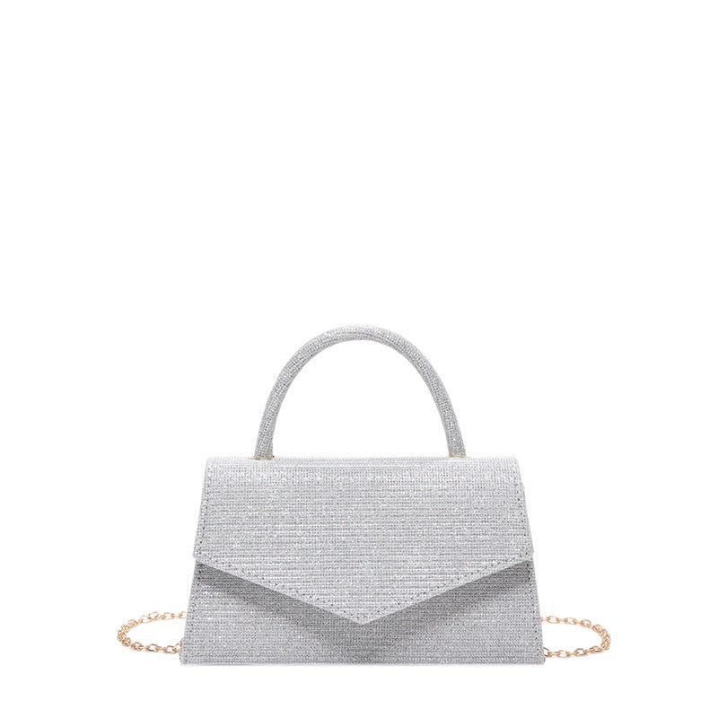 Sac Bandoulière Femme Petite Forme Carrée – Style Diamant, PU Haut de Gamme, Mode Street Trend