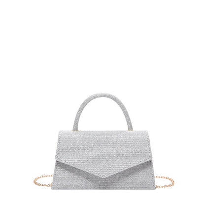 Sac Bandoulière Femme Petite Forme Carrée – Style Diamant, PU Haut de Gamme, Mode Street Trend