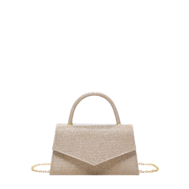 Sac Bandoulière Femme Petite Forme Carrée – Style Diamant, PU Haut de Gamme, Mode Street Trend