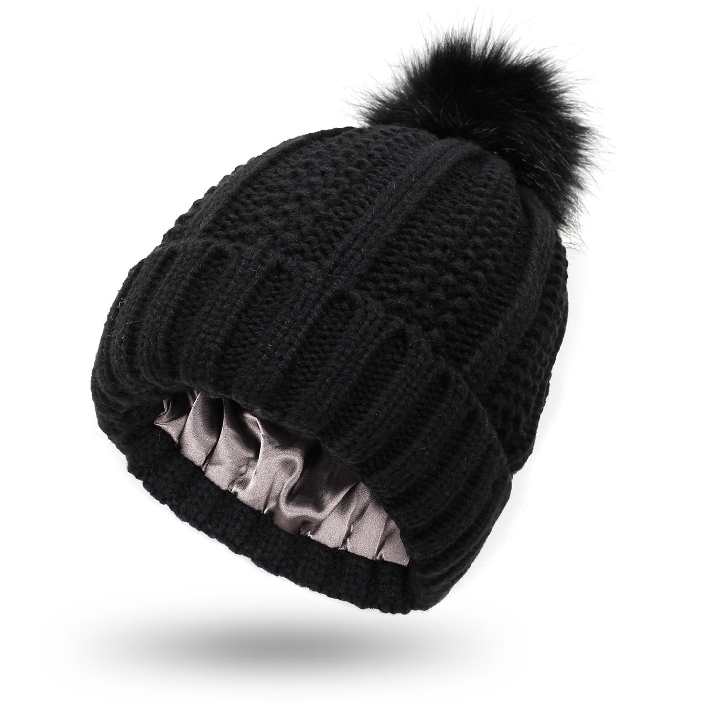 Bonnet Tricoté en Acrylique – Doux et Chaud – Taille Unique – Protection Contre le Vent