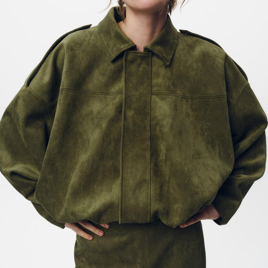Chemise Femme à Col Revers Style Décontracté – Manches Longues – 100% Polyester – Coupe Courte