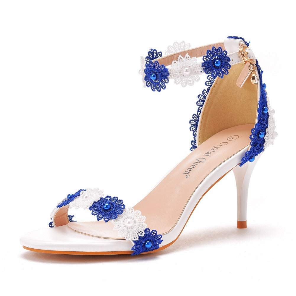 Sandales Été Femme Perles – Style Coloré, Bout Ouvert, Légères & Résistantes