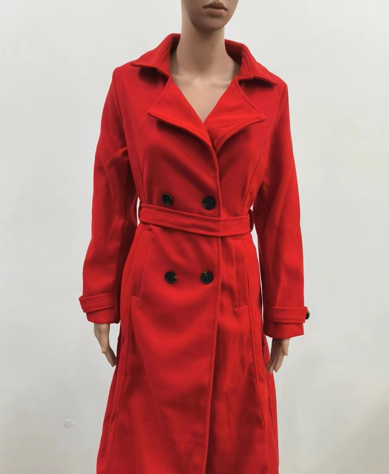 Robe Longue Femme Slim Fit – Élégante et Chic – Polyester Épais – Manches Longues