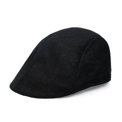 Casquette Homme Béret en Coton et Lin – Style Rétro – Taille Unique – Protection Soleil