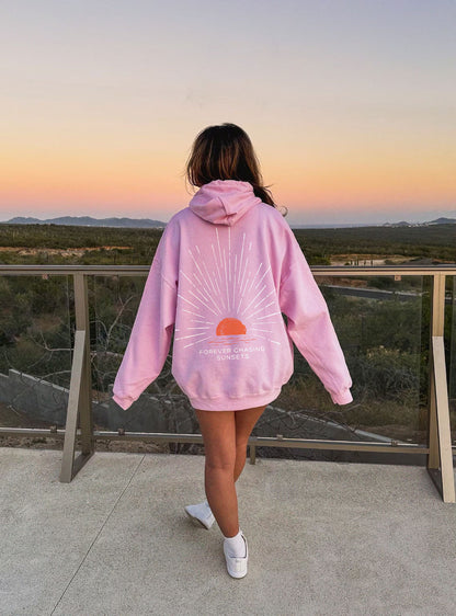 Pull à Capuche Femme – Manches Longues, Impression, Style Décontracté