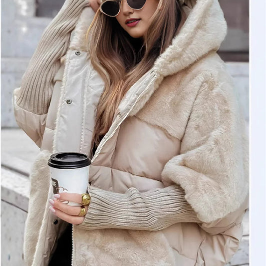 Doudoune Femme Ample – Veste Hiver Mode en Coton