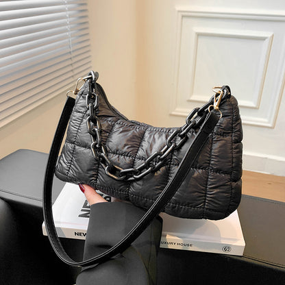 Sac Bandoulière Femme – Style Mode, Couleur Unie, Sac Polyvalent