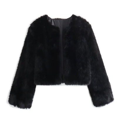 Veste Femme Streetwear Bicolore – Polyester – Style Européen et Américain