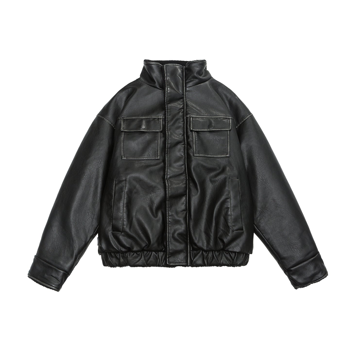 Veste Femme Col Montant – Style Rétro Japonais – Zippée – Automne Décontracté
