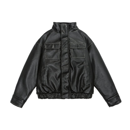 Veste Femme Col Montant – Style Rétro Japonais – Zippée – Automne Décontracté