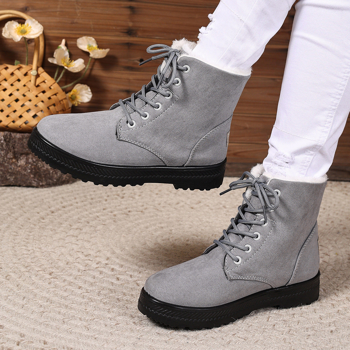 Bottes d’Hiver Imperméables Femme – Chaudes, Confortables & Antidérapantes