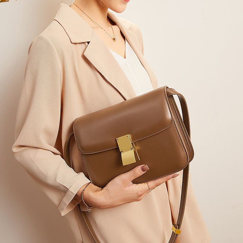 Sac Bandoulière Rétro Femme – Cuir Synthétique, Style Européen et Américain