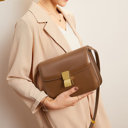 Sac Bandoulière Rétro Femme – Cuir Synthétique, Style Européen et Américain