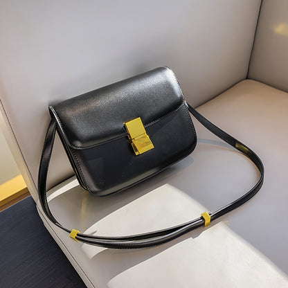 Sac Bandoulière Rétro Femme – Cuir Synthétique, Style Européen et Américain