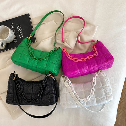Sac Bandoulière Femme – Style Mode, Couleur Unie, Sac Polyvalent