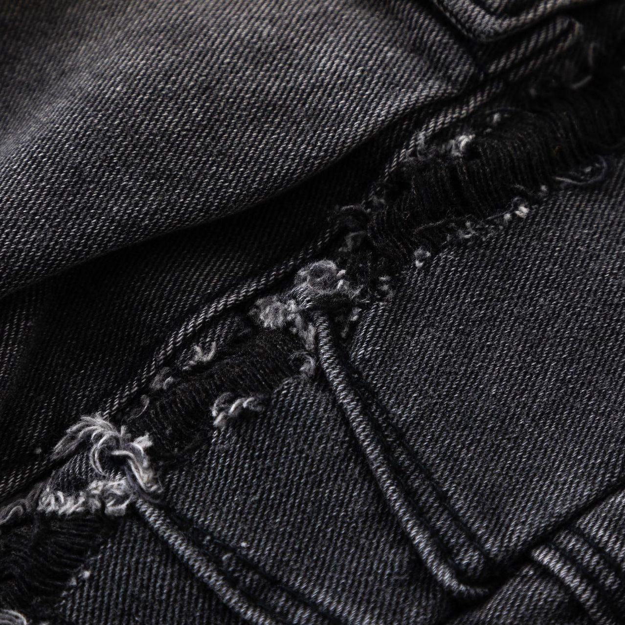 Pantalon Cargo Femme Noir – Denim Droit à Poches, Style Basique et Tendance