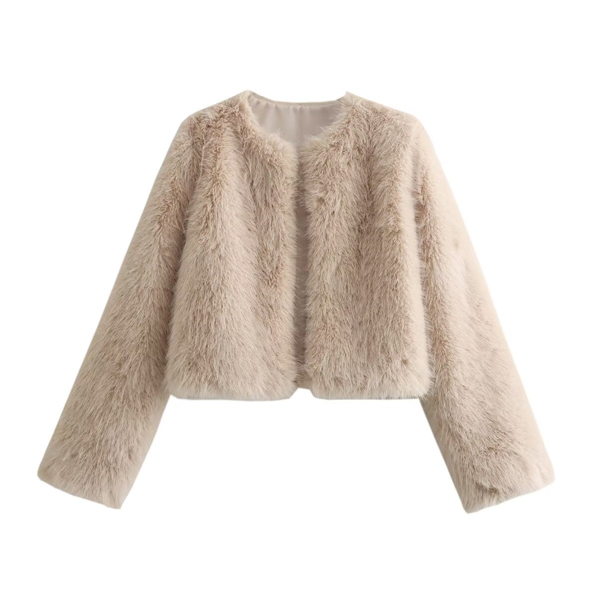 Veste Femme Streetwear Bicolore – Polyester – Style Européen et Américain