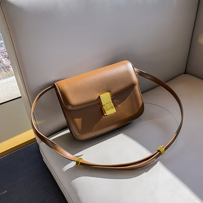 Sac Bandoulière Rétro Femme – Cuir Synthétique, Style Européen et Américain